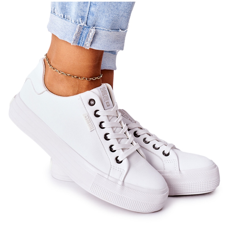 Baskets Femme Big Star II274348 Blanc blanche