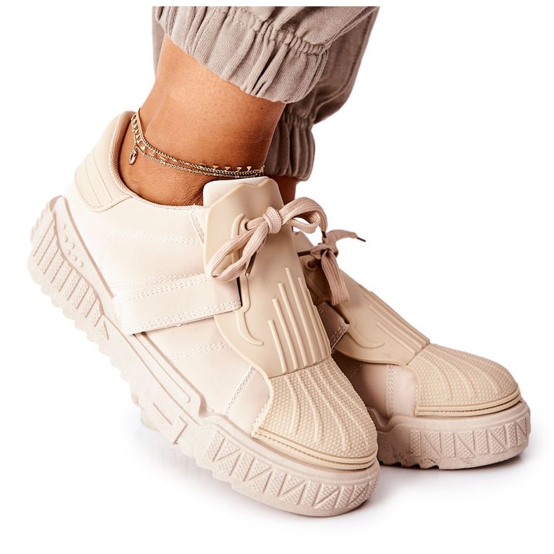PS1 Chaussures de sport femme Baskets Beige Dreams PS1 Chaussures de sport femme Baskets Beige Dreams
