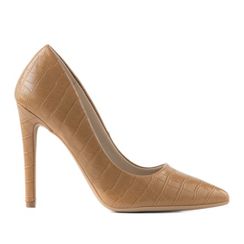 Escarpins marron sur talon Thrower brun Escarpins marron sur talon Thrower brun