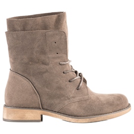 Seastar Bottes hautes en daim beige