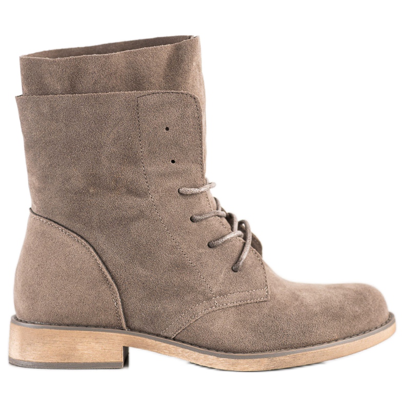 Seastar Bottes hautes en daim beige