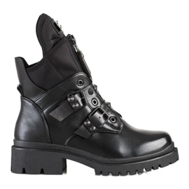 Diamantique Travailleurs à la mode avec des boucles noires