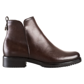 Bottines classiques VINCEZA brun
