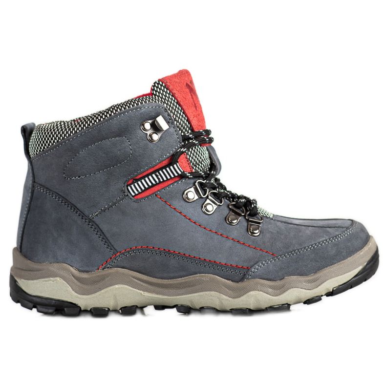 New Age Chaussures de randonnée confortables bleu