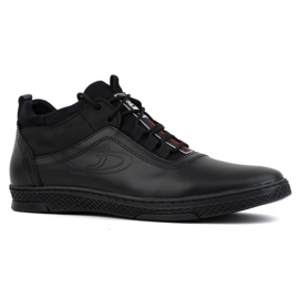Polbut Chaussures hiver homme K27F polaire noir
