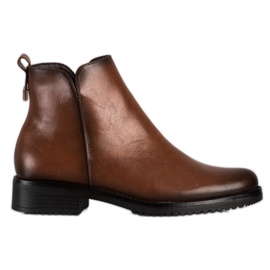 Bottines classiques VINCEZA brun