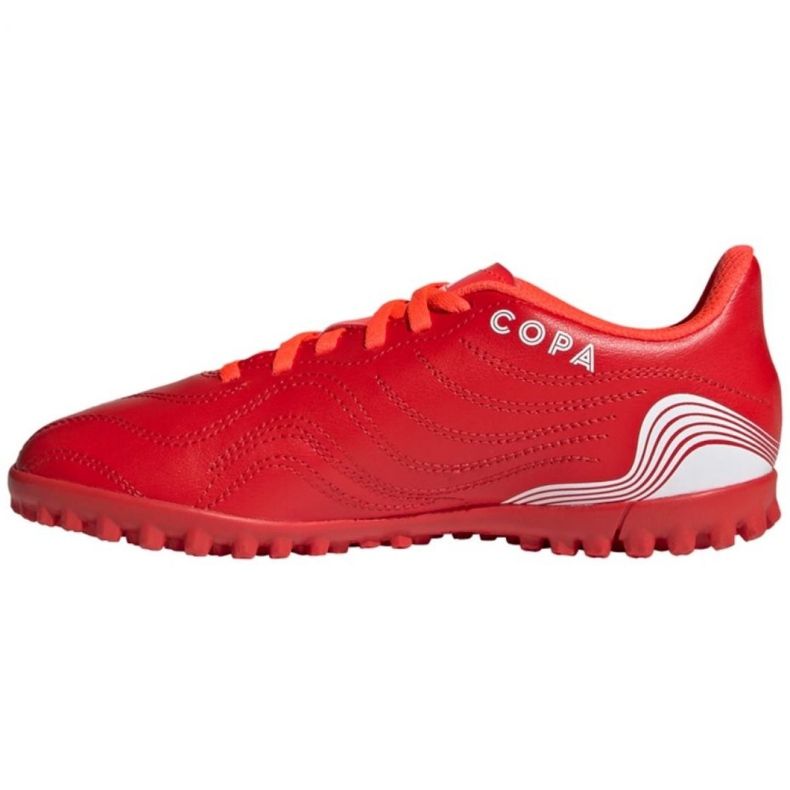 Chaussures de foot Adidas Copa Sense.4 Tf Jr FY6166 rouge rouge