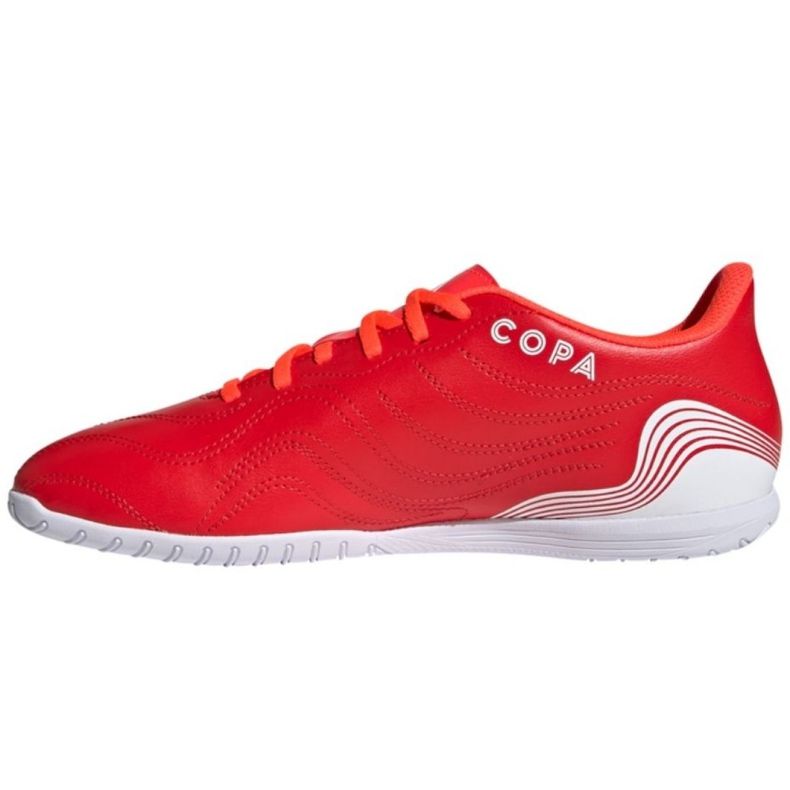 Chaussures de football Adidas Copa Sense.4 In M FY6181 rouge oranges et rouges