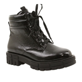 Caprice Bottes Femme 9-25252-27 017 Laque Noire