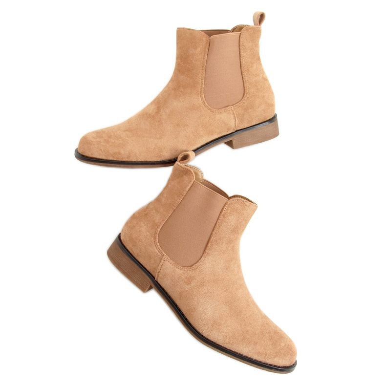 Bottines Jodhpur beige SP99 Kaki
