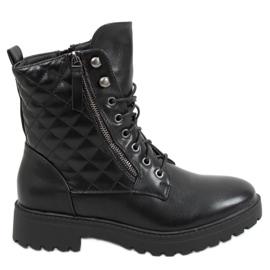Ouvriers matelassés noirs XJ-65 Noir le noir