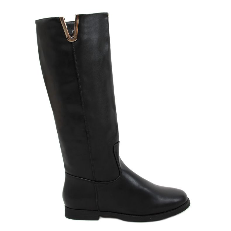 Bottes cavalières femme noires YY6787 Noir le noir Bottes cavalières femme noires YY6787 Noir le noir
