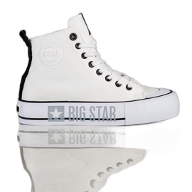 Baskets pour femmes Big Star II274014 blanc
