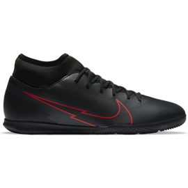 Chaussures de football Nike Mercurial Superfly 7 Club Ic M AT7979 060 noir