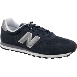 Chaussures New Balance M ML373NAY bleu marin argent gris Chaussures New Balance M ML373NAY bleu marin argent gris