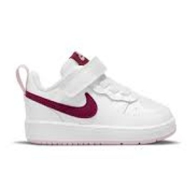Chaussures Nike Court Borough Low 2 (TDV) Jr BQ5453-120 blanc rose