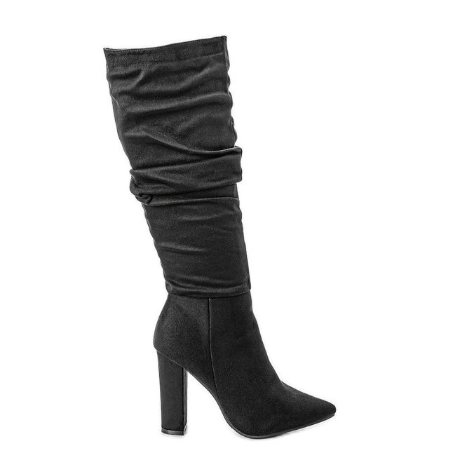 Bottines noires à talons volants Nevada le noir