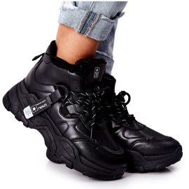 Baskets chaudes noires pour femmes Bottes de neige Kaphia le noir