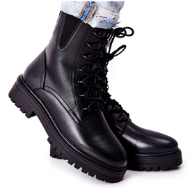 Bottes Ouvrières Isolées Sergio Leone Noir TR756