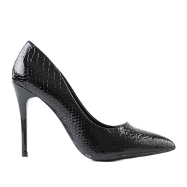 Les talons hauts noirs de Craigie le noir