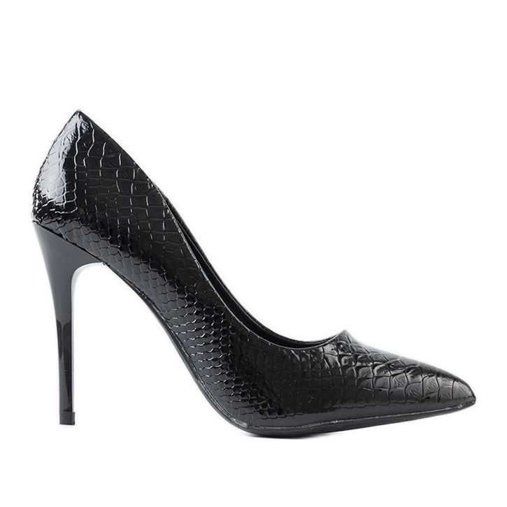 Les talons hauts noirs de Craigie le noir