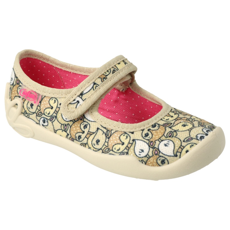 Chaussures enfant Befado 114X467 beige brun