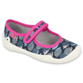 Chaussures pour enfants Befado 114Y466 bleu marin bleu rose Chaussures pour enfants Befado 114Y466 bleu marin bleu rose
