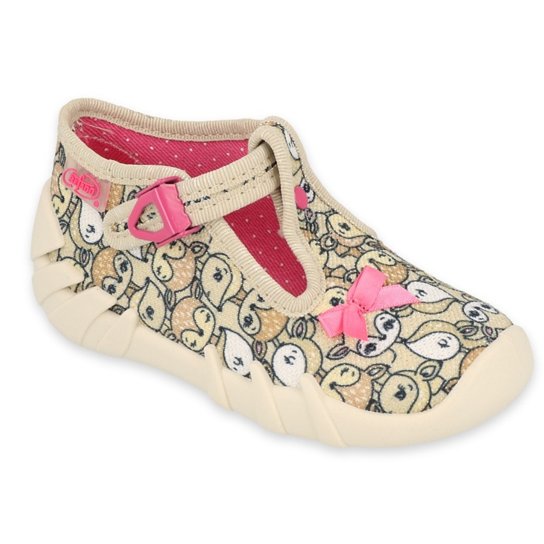 Chaussures pour enfants Befado 110P437 beige brun rose Chaussures pour enfants Befado 110P437 beige brun rose