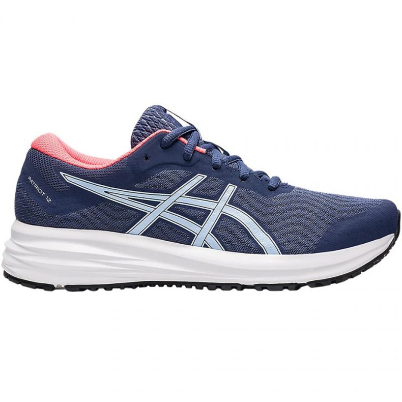 Chaussures de course Asics Patriot 12 W 1012A705 410 bleu Chaussures de course Asics Patriot 12 W 1012A705 410 bleu