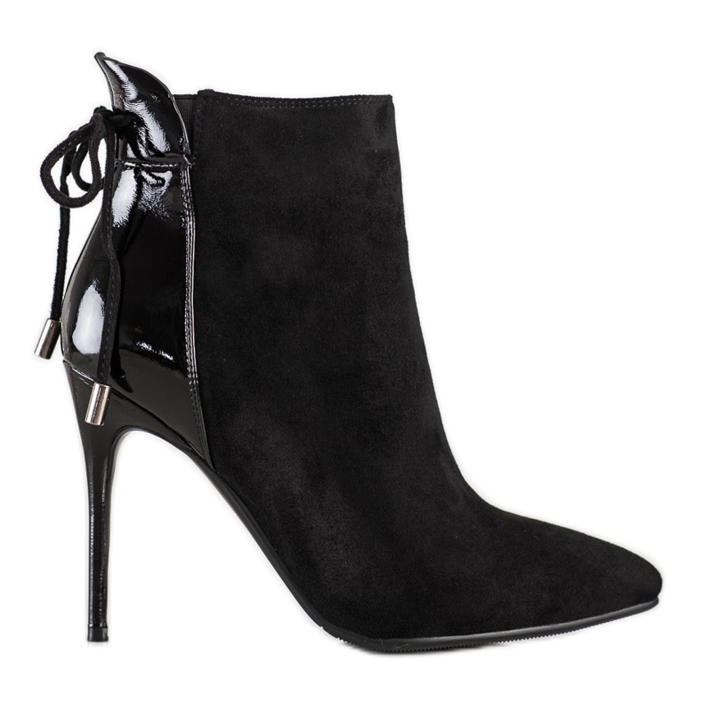 S. BARSKI Bottes À Talons Hauts S.BARSKI le noir S. BARSKI Bottes À Talons Hauts S.BARSKI le noir