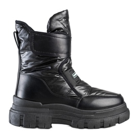 Seastar Bottes de neige velcro noir