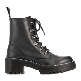 Chaussures femme noires Amédée