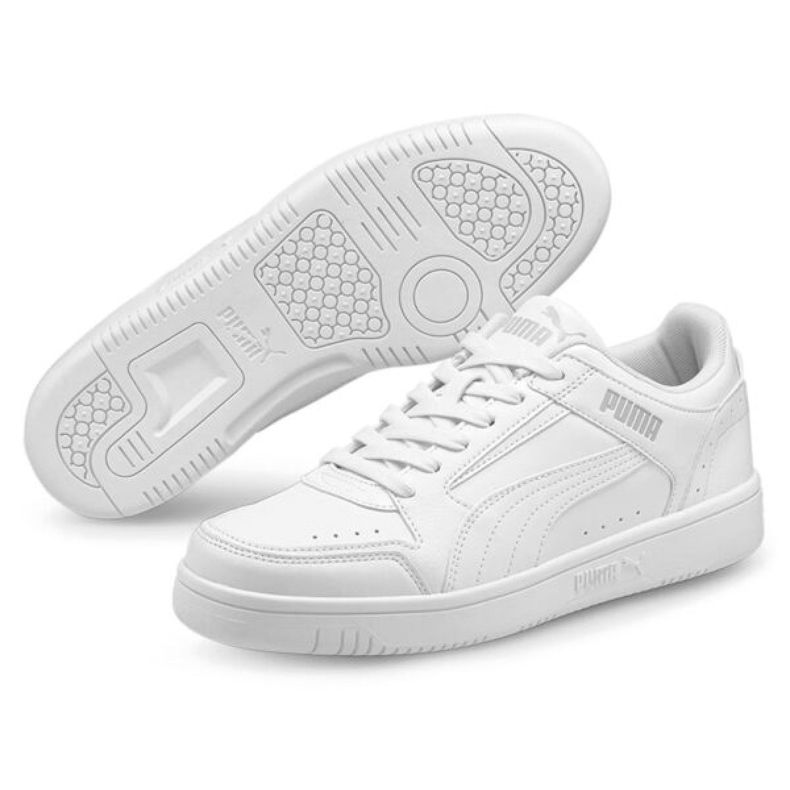 Chaussures Puma Rebound Joy Low M 380747 02 blanche Chaussures Puma Rebound Joy Low M 380747 02 blanche