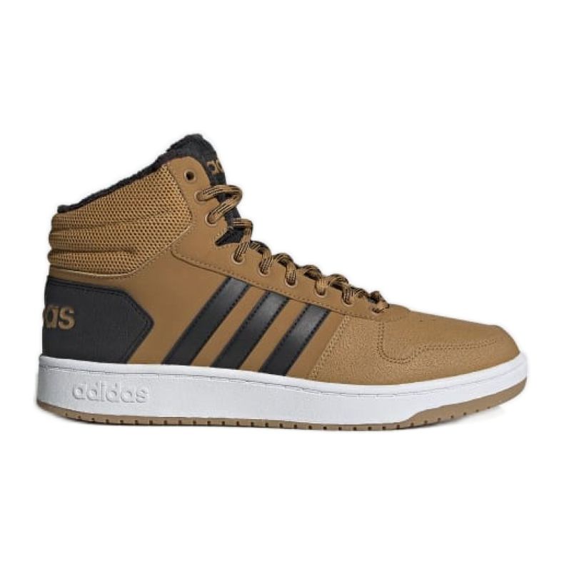 Chaussures Adidas Hoops 2.0 Mid M EE7371 brun