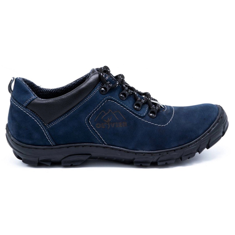 Olivier Chaussures trekking homme 7109 bleu marine