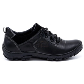 Olivier Chaussures trekking homme 7109 grain noir