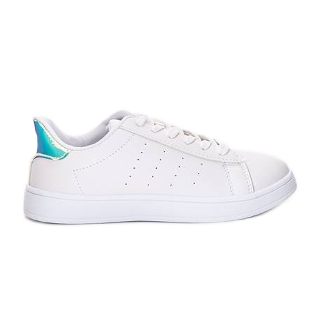 Chaussures de sport blanches ornées de Deb Chaussures de sport blanches ornées de Deb
