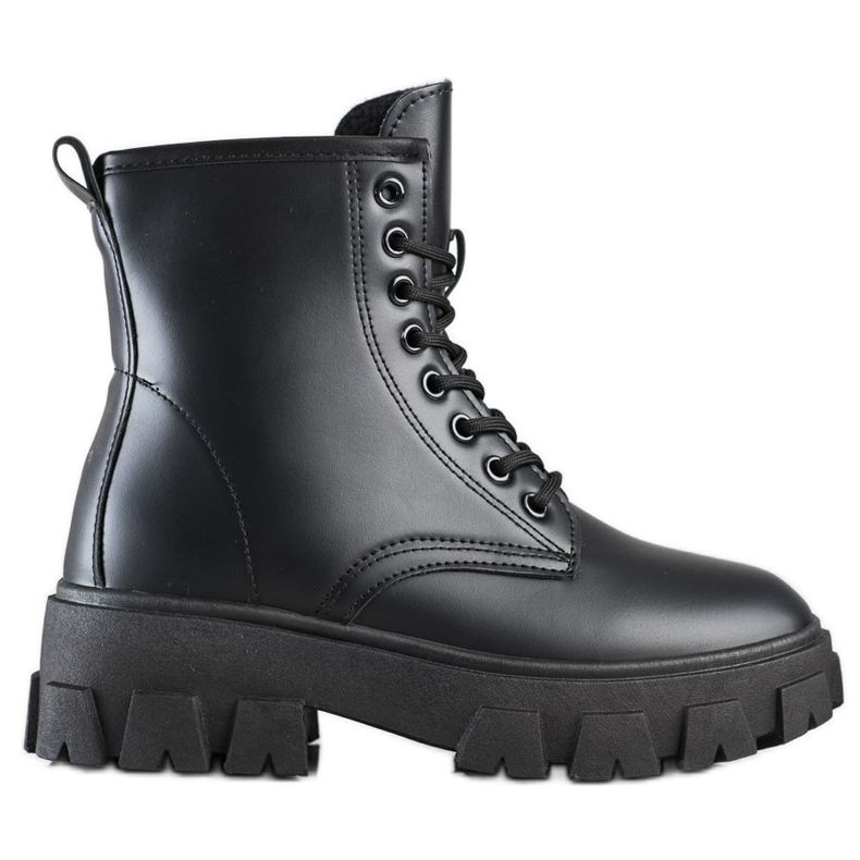 Diamantique Bottes Classiques Trappeurs le noir