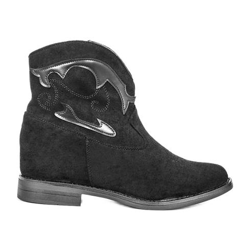 Bottines noires Ana le noir
