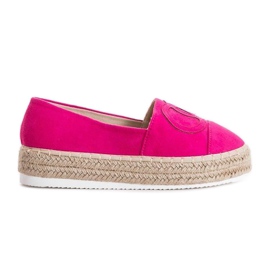 Espadrilles roses sur plateforme Pretty Woman Espadrilles roses sur plateforme Pretty Woman