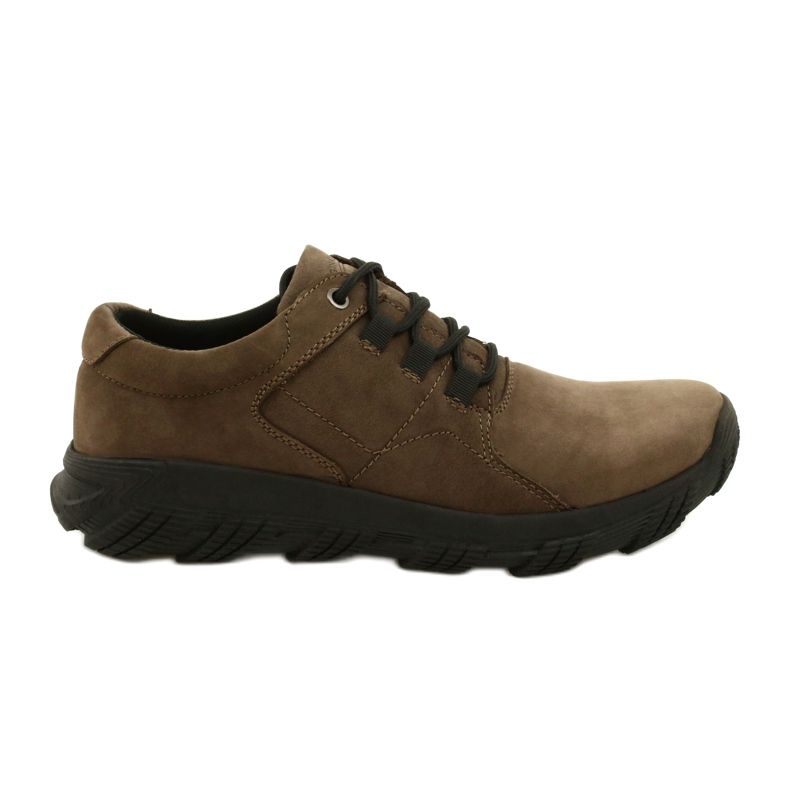 American Club CY18 / 21 chaussures de confort marron pour hommes brun