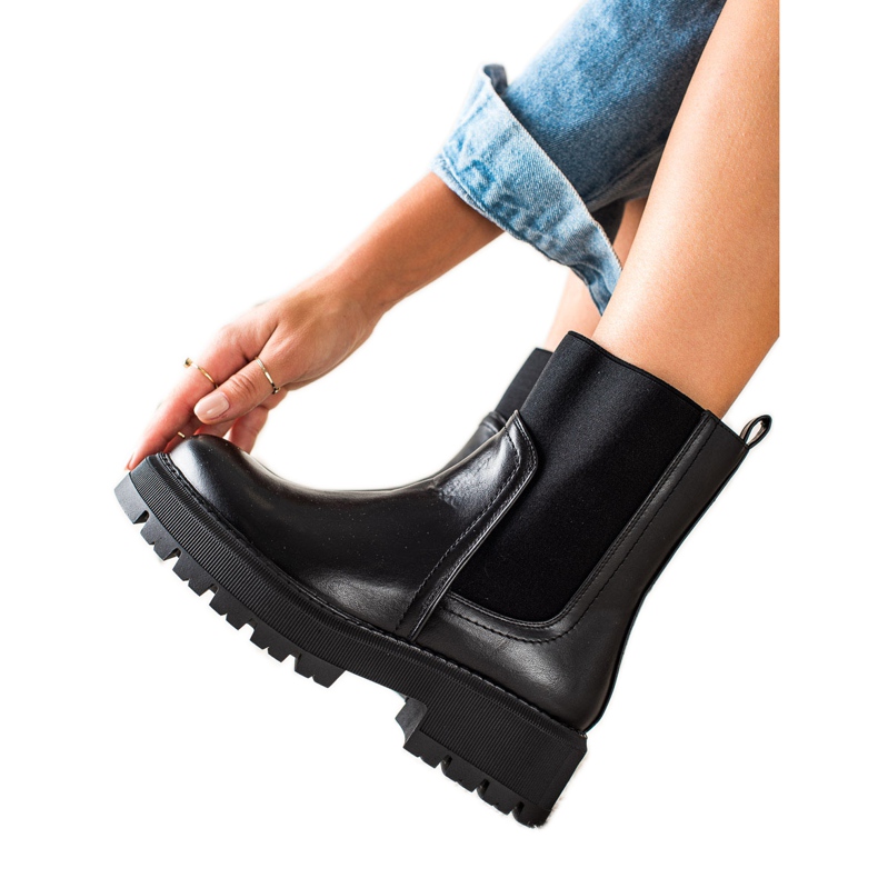 Seastar Bottines Chelsea sur la plateforme de mode le noir