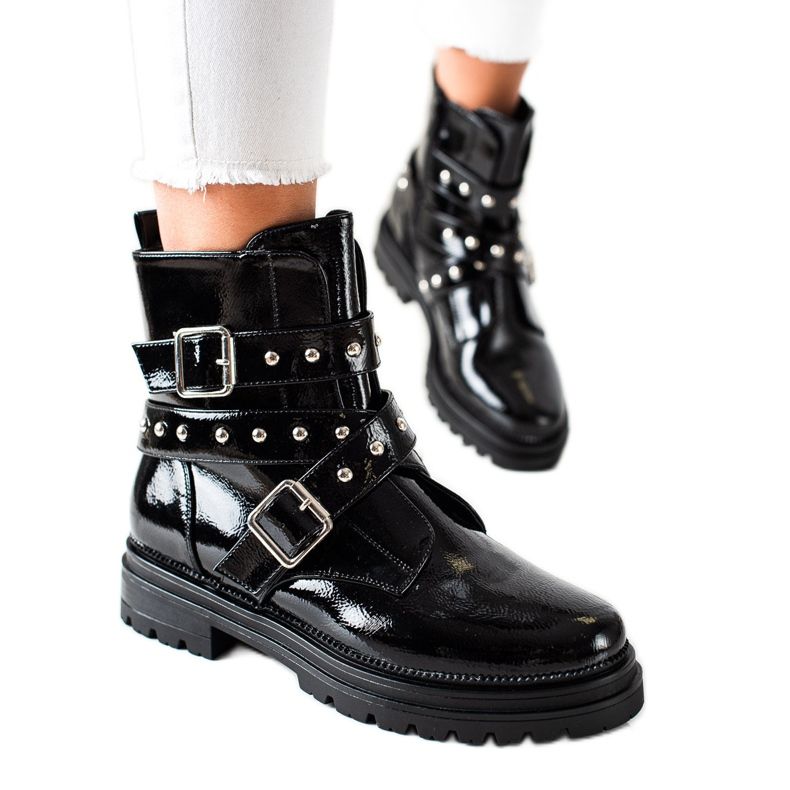 Bestelle Ouvriers laqués à jets le noir