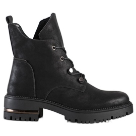 Travailleurs à lacets à la mode par Sergio Leone noir