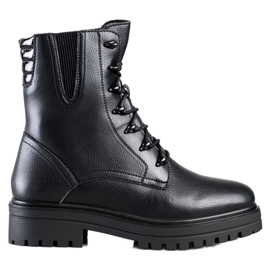 Bottines à lacets de Workery Sergio Leone noir