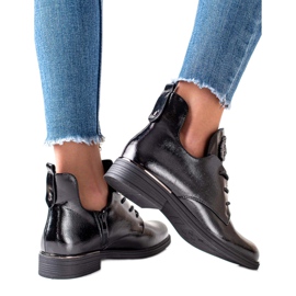 Bottes courtes avec isolation Sergio Leone noir