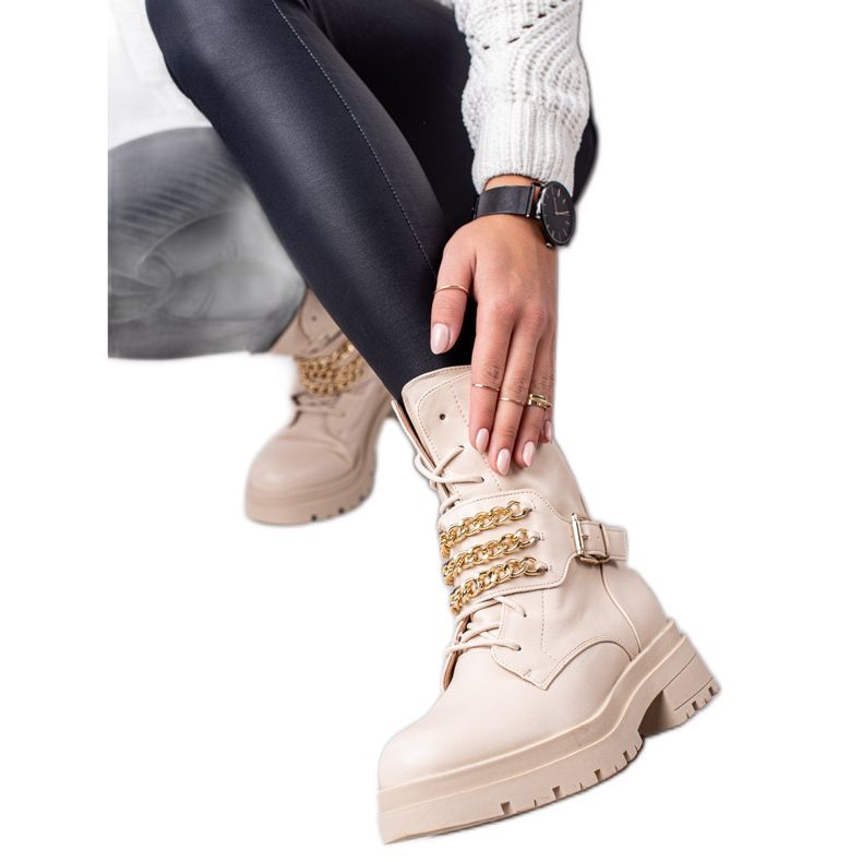 Seastar Travailleurs avec une chaîne beige Seastar Travailleurs avec une chaîne beige