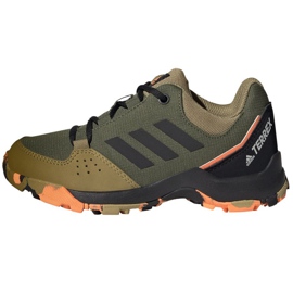 Chaussures Adidas Terrex Hyperhiker Low K Jr FX4191 le noir vert