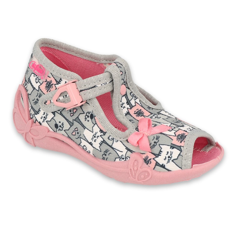 Chaussures pour enfants Befado 213P133 rose gris