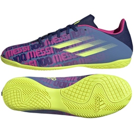 Chaussures de football Adidas X Speedflow Messi.4 In M FY6921 bleu marine multicolore bleu marine